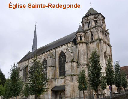 Église Sainte-Radegonde.