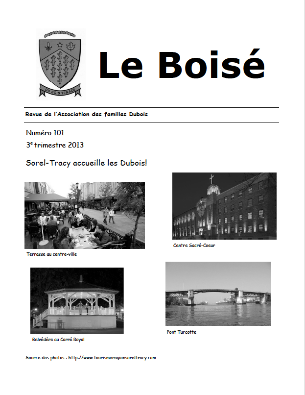 Le Boisé 101 – 2013