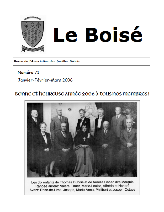 Le Boisé 71 – 2006