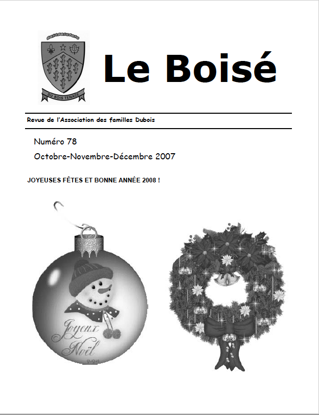 Le Boisé 78 – 2007