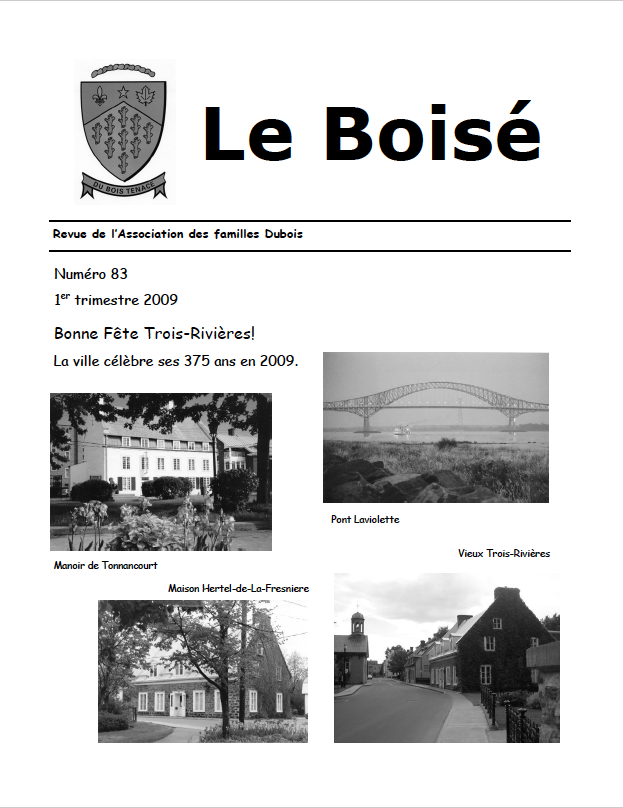 Le Boisé 83 – 2009