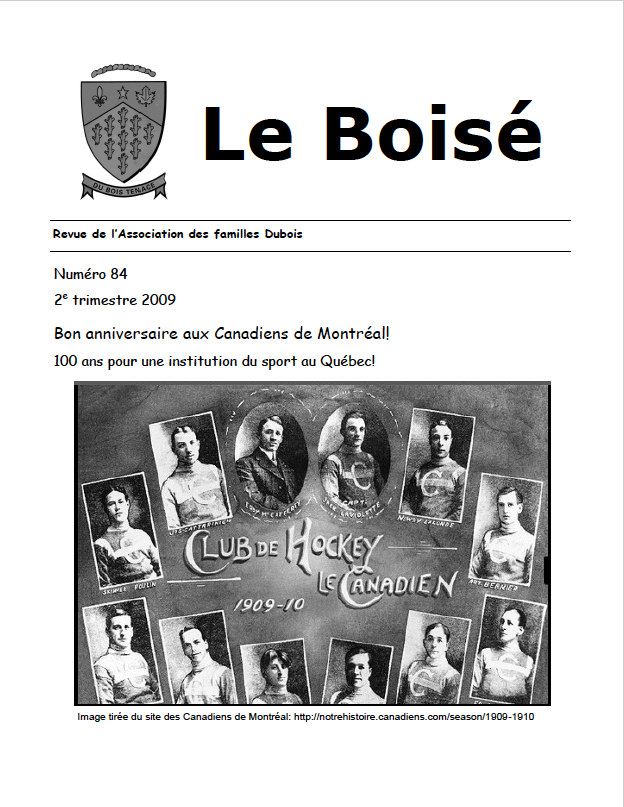 Le Boisé 84 – 2009